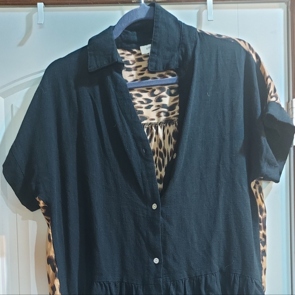 Umgee boutique leopard top